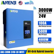 3000W 120V 24V Hybrid Solar