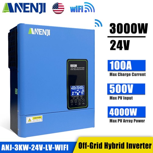3kw 24v hybrid solar inverter - solar,