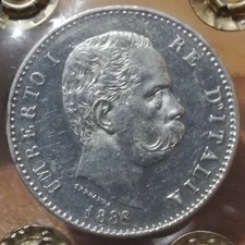 UMBERTO I - 1 LIRA 1886 -