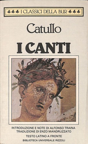 Canti catullo rizzoli - i,