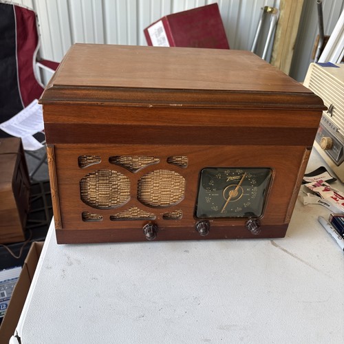Zenith tube radio - tube, fonografo