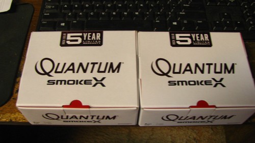 Quantum smoke baitcast - "smoke", reel