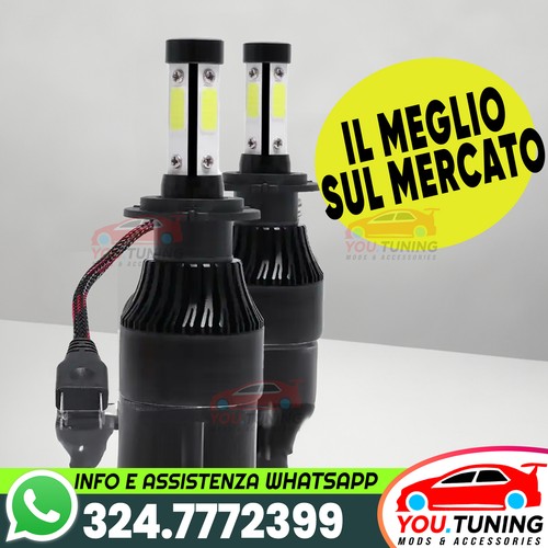 Lampadine led fari h9 - led,