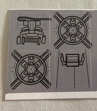 Lego Star Wars Adesivo 8017