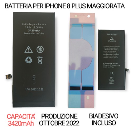 Batteria iphone plus - iphone, 8