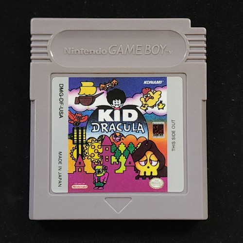 Kid dracula game boy - dracula, solo