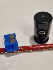 Musicisti Semi Quaver Rosso Matita con temperamatite blu supporto magnetico