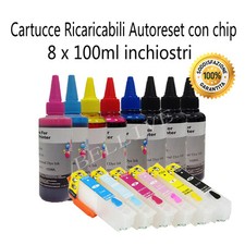 6 Cartucce Ricaricabili