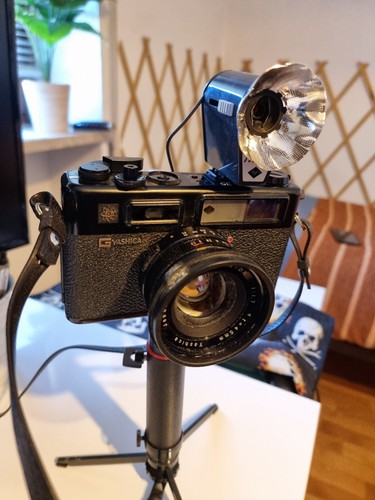 Fotocamera vintage yashica - fotocamera,