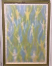 opera Paolo Pasotto anno 1972 Aerografo su Carta Fabriano mis. 100/70