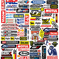 3 Stickers Moto,Adesivi per