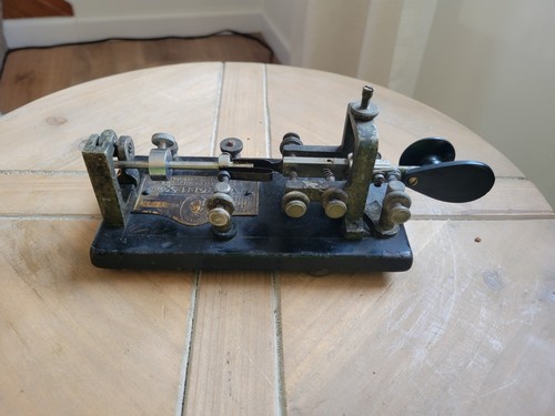 Chiave telegrafica vintage - chiave,