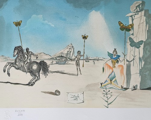 Salvador dali les papillons - salvador,