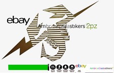 Abarth 2 ADESIVI ORO Scorpione