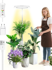 Lampada per La Crescita Delle Piante D'Interno, LED Grow Light Full Spectrum, Al