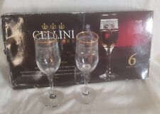 Set 6 bicchieri cristallo