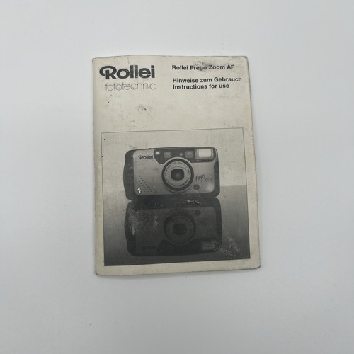 Rollei prego zoom manuale - zoom, af