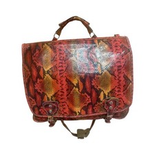 Borsa Cartella Vintage Serpente