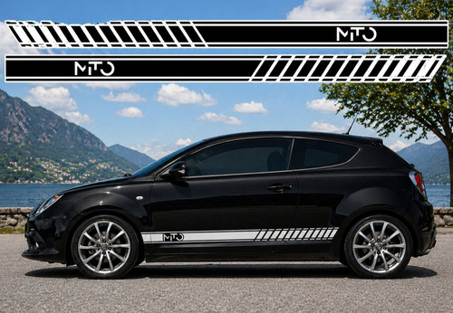 Adesivi laterali alfa romeo - alfa,