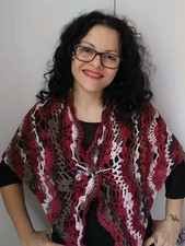 Scialle fatto a mano