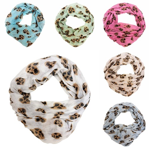 Leopardo cuore loop - cuore, sciarpa