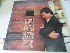 LP "UN GIORNO BELLISSIMO" di MASSIMO RANIERI, AUTOGRAFO ORIGINALE