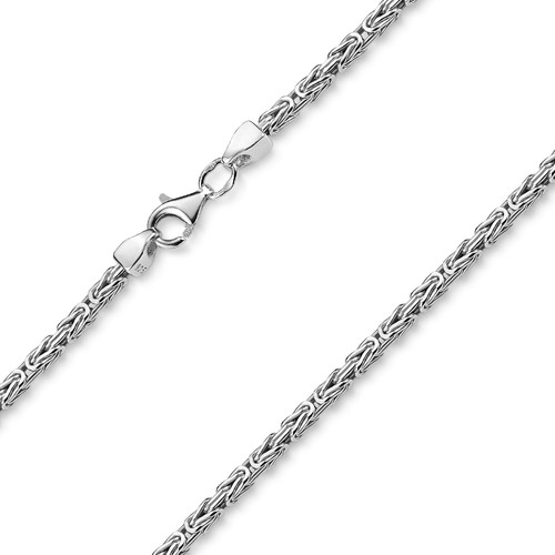 Collana uomo materia argento - collana,