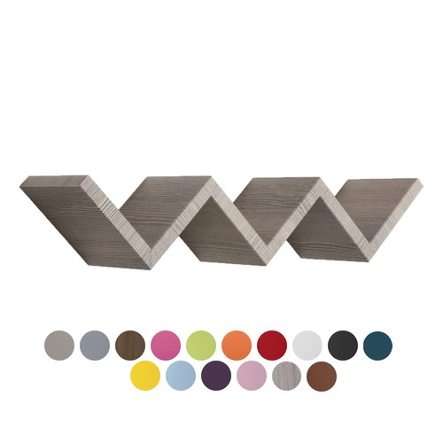 Mensola parete vari - da, colori