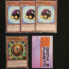 LOTTO 4 CARTE KURIBOH  YUGIOH