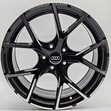 4 cerchi lega nuovi audi rs3 s-line r18 nero diamantato lt004741
