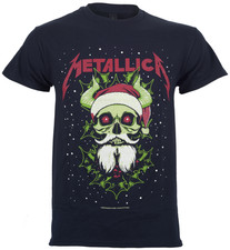 Metallica Santa Horns T Shirt
