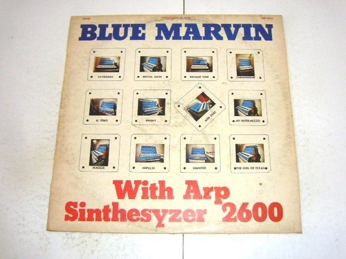Blue marvin with arp - ‎–,