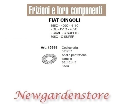 Anello frizione cambio - 15388, 8