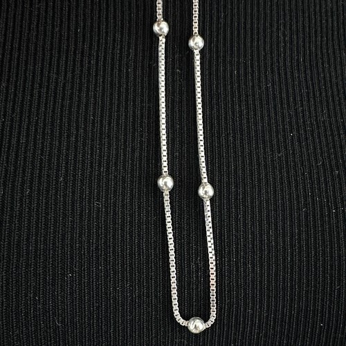 Collana satellite argento