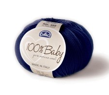 DMC - 100% Baby, Pura Lana Merino, Gomitolo 50 g / 225 m,  art. 489 col. 073