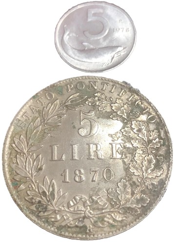 Lire pivs ix pontefice - lire,