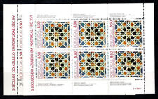 Portogallo 1981 Michel 1528-1538 foglietto 100% piastrelle nuove di zecca, arte