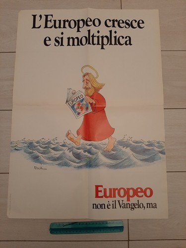 Raro poster 1984 edicola - raro,