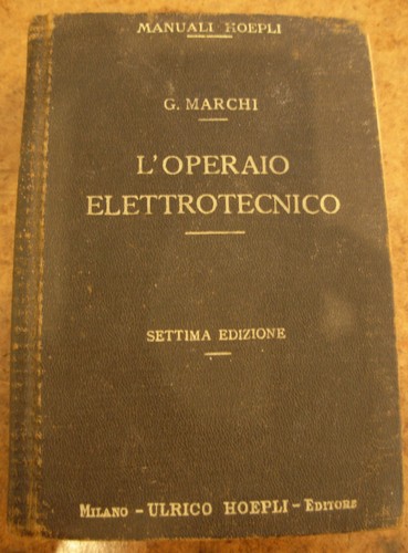 Libro manuali hoepli - libro, "manuali