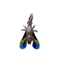 *HH* Ciondolo Argento Mosca