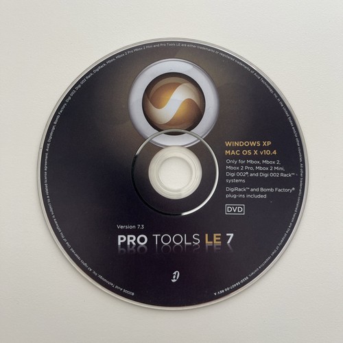 Pro tools for mac - le, os