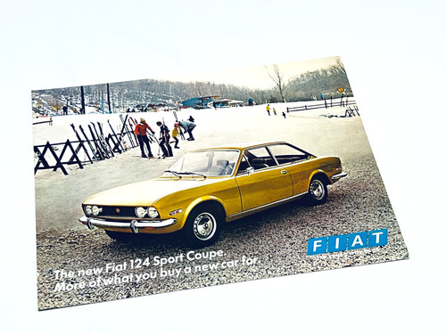 Scheda informativa fiat 124 - scheda,