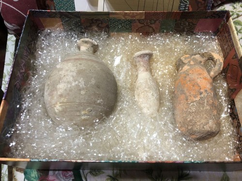 Reperti archeologici in - 3,
