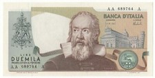 2000 LIRE  GALILEO  PRIMA