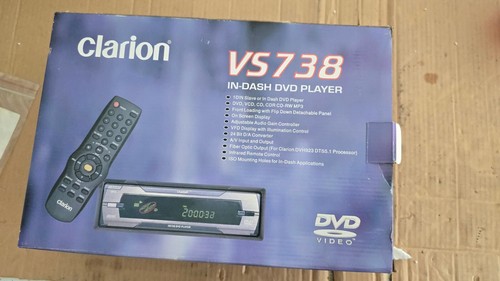Nuovo clarion vs738 stereo - nuovo,