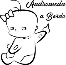 Adesivo PERSONALIZZABILE bimbo