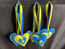 Ciondolo cuore bottoni