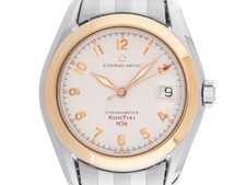 Eterna Matic Kontiki 1858 red ref.1573-47 2000 scatola originale come nuova vintage