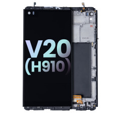 Lcd assembly with frame - with,