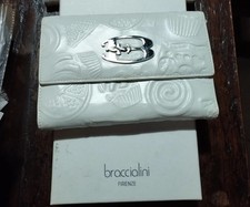 Portafoglio Donna Pelle Bianca Braccialini